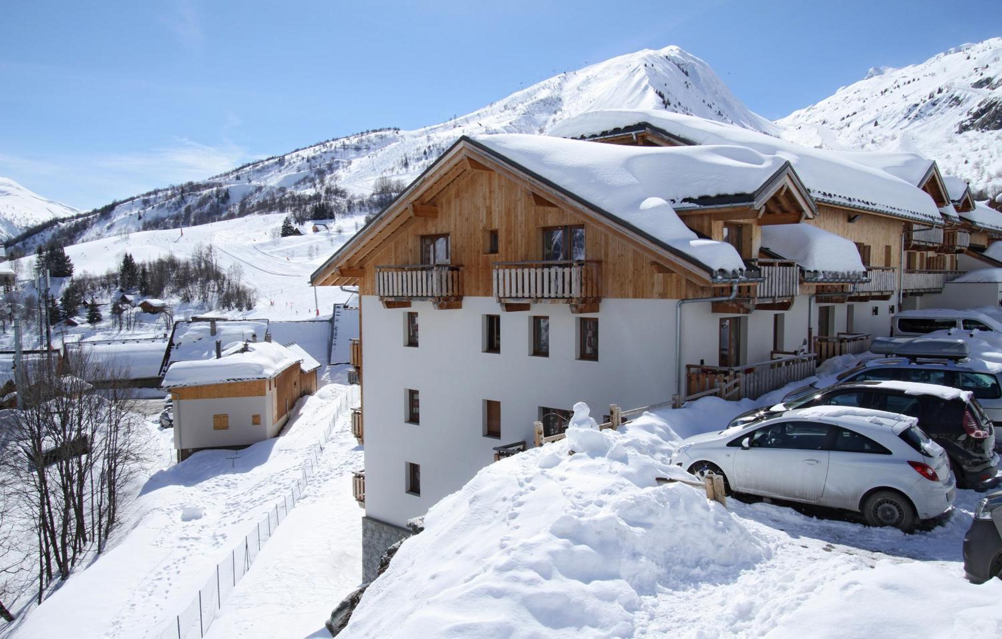 Saint-Sorlin-dʼArves Residence Odalys Les Bergers מראה חיצוני תמונה